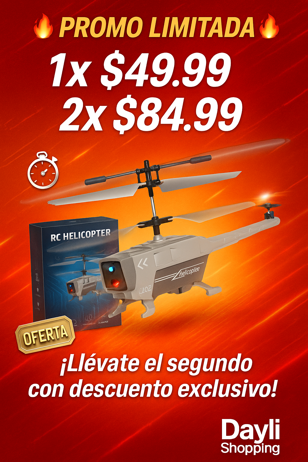 Drone Rc Helicoptero Inalambrico